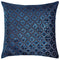 Fig Linens - Small Moroccan Cobalt Black Pillows by Kevin O'Brien Studio