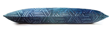 Shark Entwined Velvet Pillow by Kevin O'Brien Studio | Fig Linens