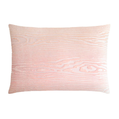 Fig Linens - Woodgrain Blush Velvet Pillows by Kevin O'Brien Studio - Boudoir Pillow