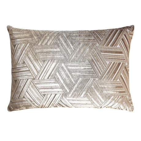 Coyote Entwined Velvet Pillow by Kevin O'Brien Studio | Fig Linens