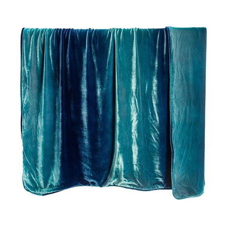 Shark Ombre Velvet Throw by Kevin O'Brien Studio | Fig Linens