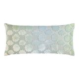 Fig Linens - Mod Fretwork Velvet Boudoir Pillows by Kevin O’Brien Studio