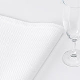 Offre White Table Linens by Le Jacquard Français - Tiret