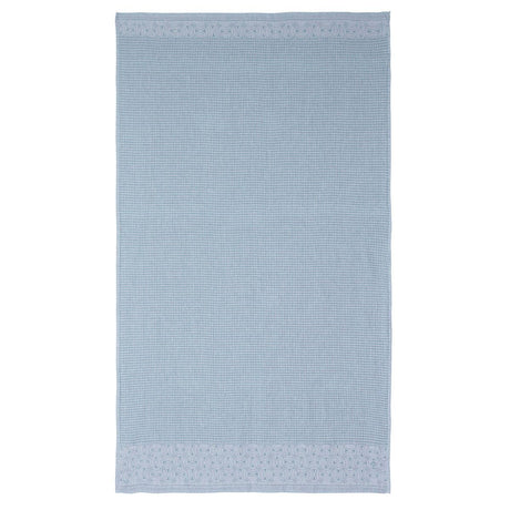 Fig Linens - Lula Blue Ice Linen Bath Towels by Le Jacquard Français 