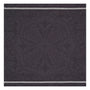 Fig Linens - Armoiries Black Linen Napkin by Le Jacquard Français