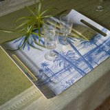 Fig Linens - Croisiére Sur le Nil Palm Tray by Le Jacquard Français - Lifestyle