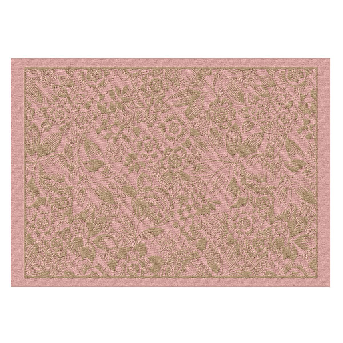 Fig Linens - Osmose Aspen Table Linens by Le Jacquard Français - Floral Placemat