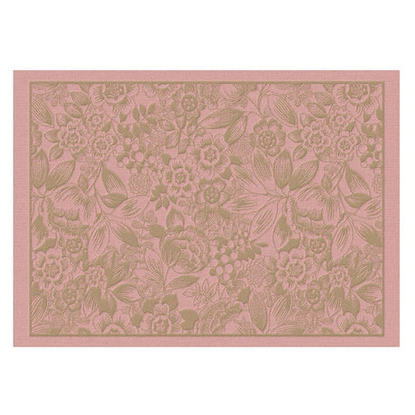 Fig Linens - Osmose Aspen Table Linens by Le Jacquard Français - Floral Placemat