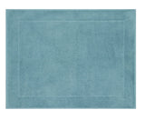 Fig Linens - Le Jacquard Français Caresse Blue Ice Bath Towels - Bath Mat