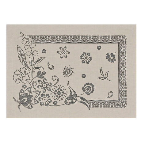 Fig Linens - Haute Couture Cavier Placemat by Le Jacquard Français