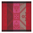 Fig Linens - Hacienda Red Table Linens by Le Jacquard Français - Napkin