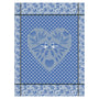 Amour Blue Tea Towels by Le Jacquard Français - Fig Linens