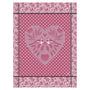 Fig Linens - Amour Pink Tea Towels by Le Jacquard Français