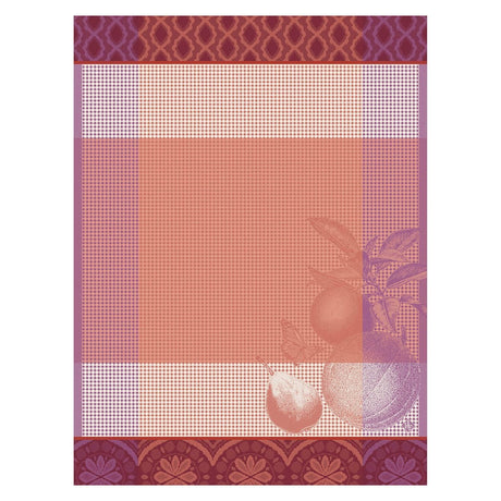 Fig Linens - Arrière Pays Pink Hand Towels by Le Jacquard Français