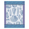 Fig Linens - Coquillages Blue Tea Towels by Le Jacquard Français