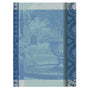 Jardin Parisien Blue Tea Towels by Le Jacquard Français | Fig Linens