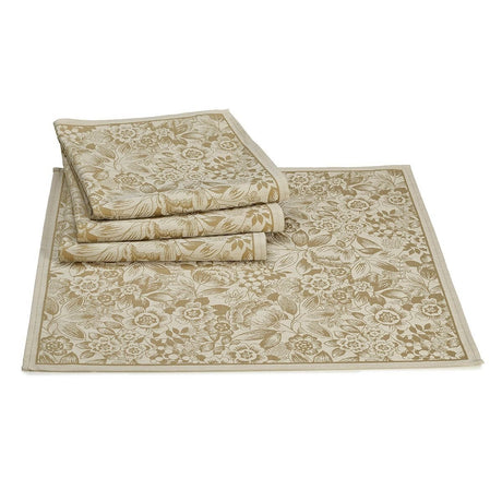 Fig Linens - Osmose Cork Table Linens by Le Jacquard Français - Set of 4 Napkins