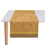 Fig Linens - Nature Sauvage Yellow Table Runner by Le Jacquard Français