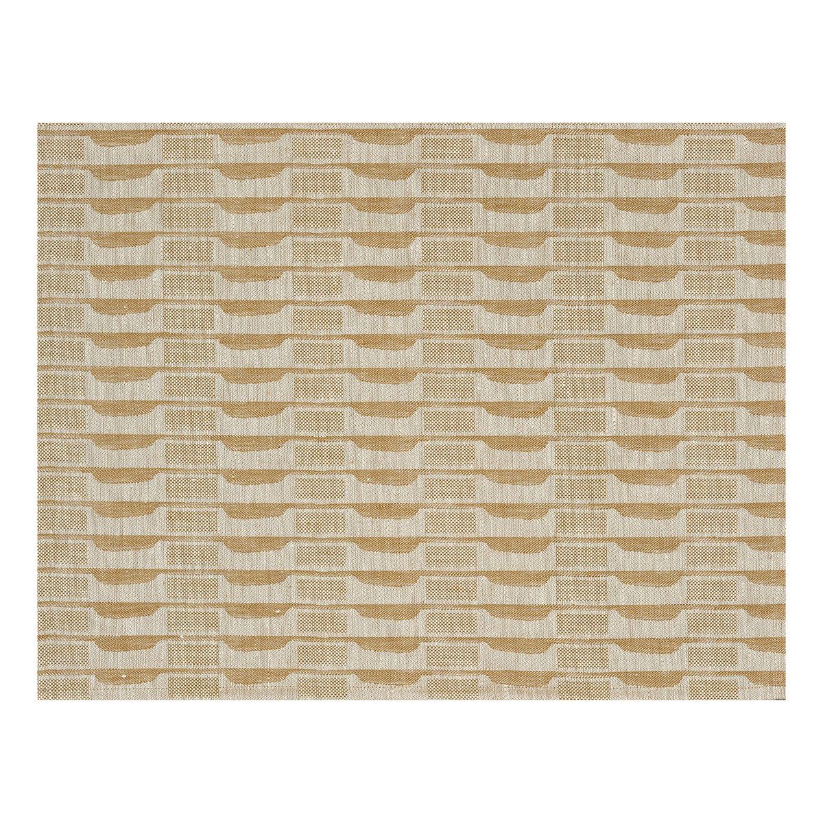 Casual Ethnique Beige Placemats by Le Jacquard Français | Fig Linens