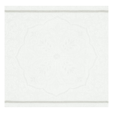 Fig Linens - Armoiries Off White Linen Napkin by Le Jacquard Français 