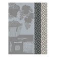 Vin en Grappe White Tea Towels by Le Jacquard Français | Fig Linens