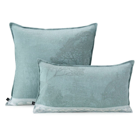 Symphonie Baroque Smoke Pillows by Le Jacquard Français | Fig Linens