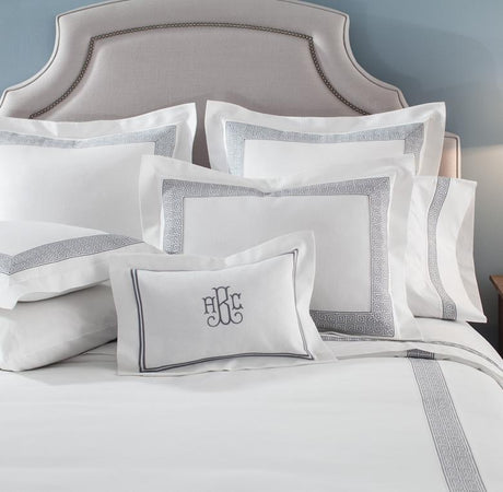 Fig Linens - Alexia Embroidered Percale Bedding by Legacy Home - Lifestyle