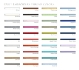 Fig Linens - Wellesley Percale Bedding by Legacy Home  - Thread Colors