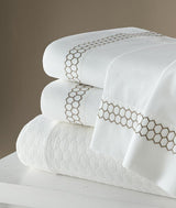 Fig Linens - Coventry Embroidered Percale Bedding by Legacy Home 