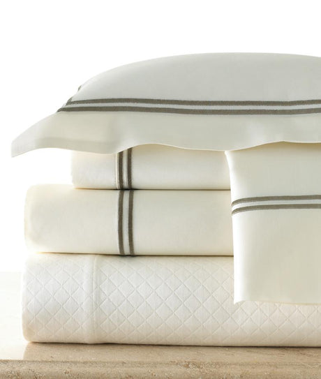 Fig Linens - Wellesley Sateen Bedding by Legacy Home 