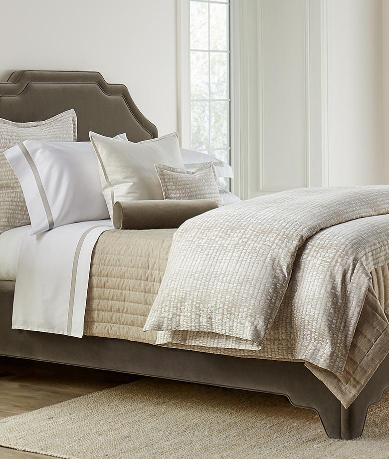 Fig Linens - Tatum Birch Bedding by Legacy Home - Custom Made