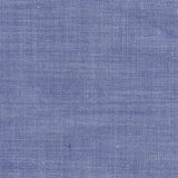 Fig Linens - Positano Chambray Borders Bedding by Legacy Home - Oxford Blue