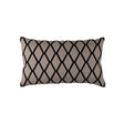 Brook Large Dark Sand & Black Pillows by Lili Alessandra | Fig Linens