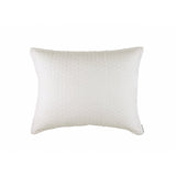 Dawn White Standard Pillow by Lili Alessandra | Fig Linens and Home