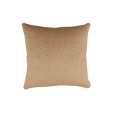 Fig Linen - Valentina Marigold Quilted Euro Pillow by Lili Alessandra