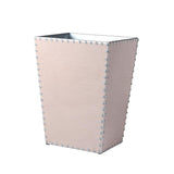 Fig Linens - Mike + Ally Aero Pink Bath Accessories - Wastebasket