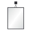 Black Nickel Wall Mirror by Mirror Home | Fig Linens 