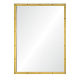 Burnished Brass Wall Mirror by Suzanne Kasler | Fig Linens