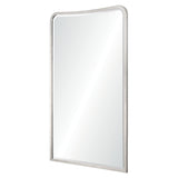 Fig Linens - Mirror Image Home Antiqued Silver Leaf Wall Mirror - Side