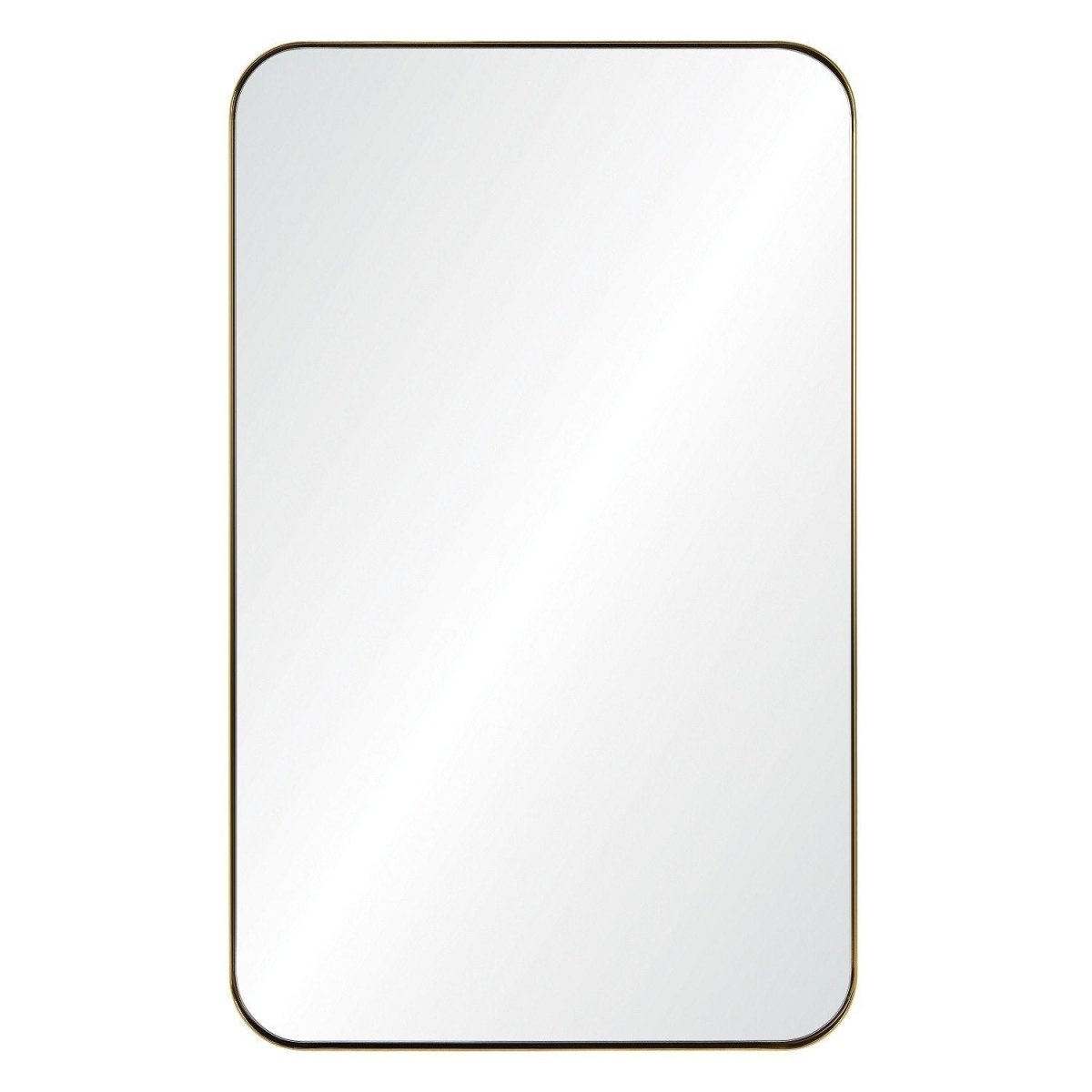 Mirror Image Home - Burnished Brass Wall Mirror | Fig Linens