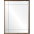 Mirror Image Home - Black & Silver Panel Wall Mirror | Fig Linens