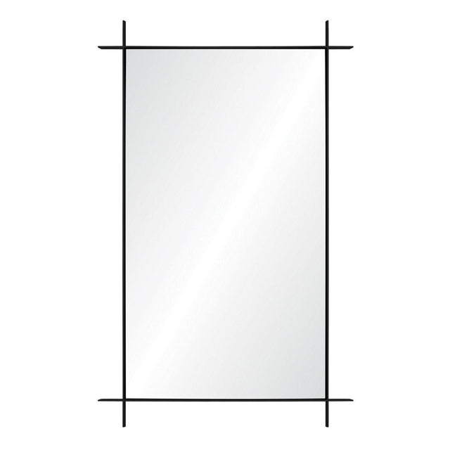 Sienna Black Nickel Mirror by Barclay Butera | Mirror Image Home - Fig Linens