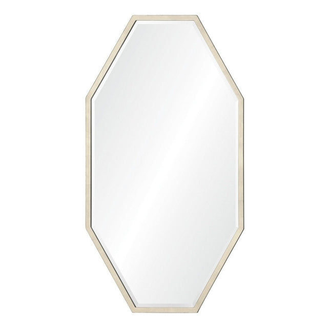 Fig Linens - Milan Silver Wall Mirror by Barclay Butera | Mirror Image Home