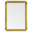 Mirror Image Home- Capo Gold Leaf Wall Mirror by Jamie Drake | Fig Linens