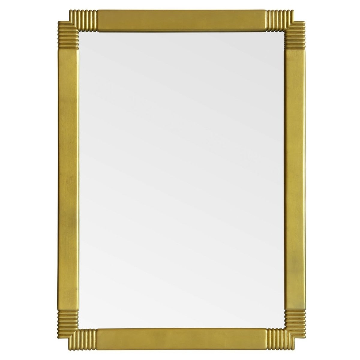 Mirror Image Home- Capo Gold Leaf Wall Mirror by Jamie Drake | Fig Linens