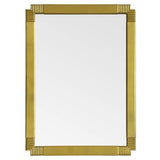 Mirror Image Home- Capo Gold Leaf Wall Mirror by Jamie Drake | Fig Linens