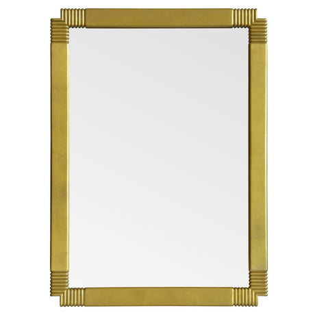 Mirror Image Home- Capo Gold Leaf Wall Mirror by Jamie Drake | Fig Linens