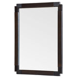 Fig Linens - Mirror Image Home - Capo Toasted Mahogany Wall Mirror by Jamie Drake - Side