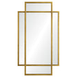 Mirror Image Home Shift Gold Wall Mirror by Jamie Drake | Fig Linens