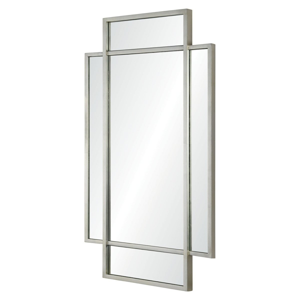 Mirror Image Home Shift Silver Wall Mirror by Jamie Drake | Fig Linens - Side